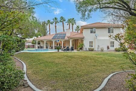 Lux 5Br Vegas Home W Pool, Spa, Games, Near Strip Las Vegas Esterno foto